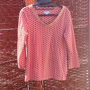 3/4 sleeve cotton summer top worn once in Arizona